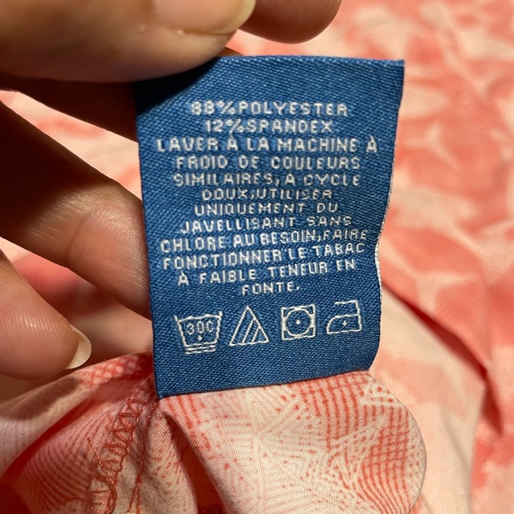 CARIBBEAN JOE ISLAND SUPPLY CO.  MEN'S SHORT SLEEVES SHIRT PINK SIZE XXL - Picture 6 of 15